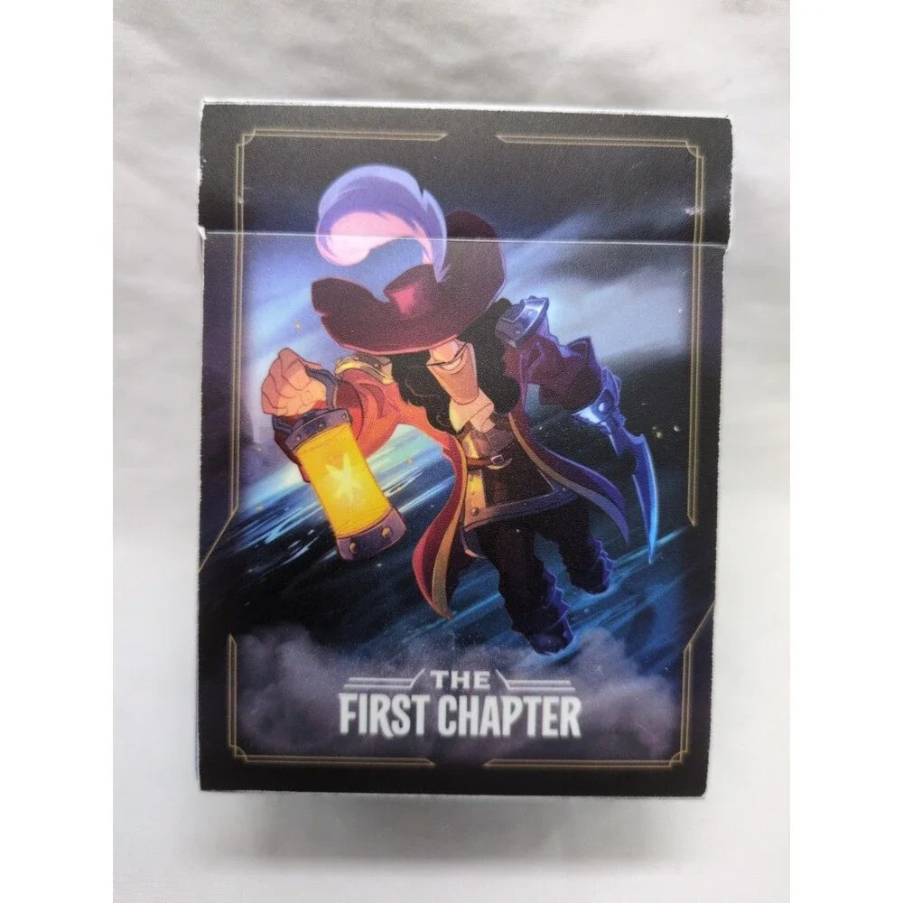 Disney Lorcana The First Chapter Captain Hook 80 Card Deck Box